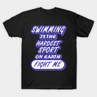 Swimming Women's Swimming Pool Crawl Girls T-Shirt